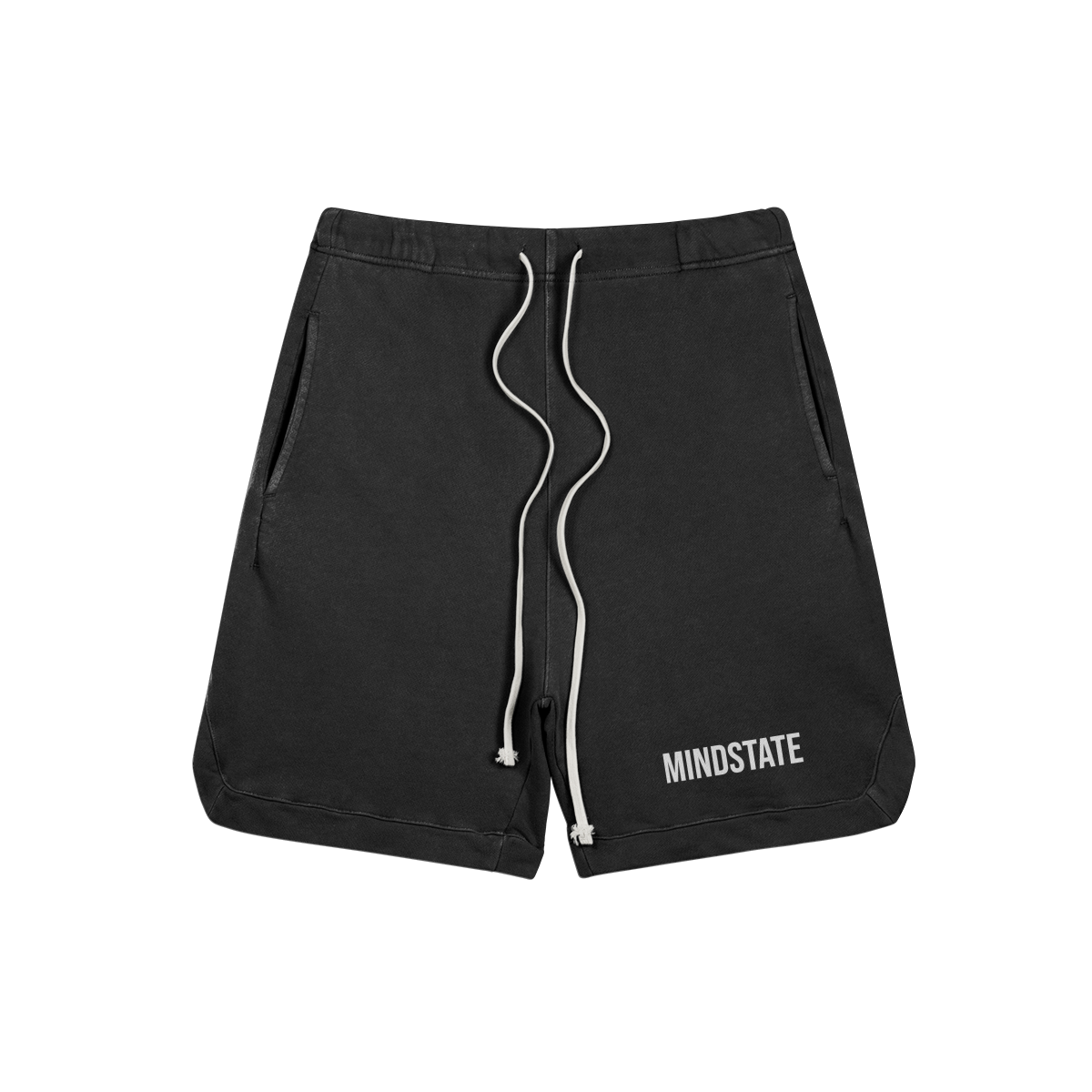 Washed Oversized Sweat Shorts