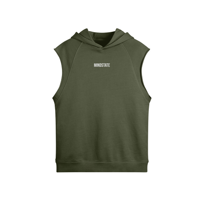 Signature Oversized Hooded Tank-top